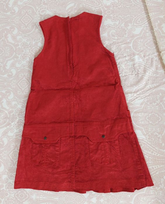 Sarafan reiat grena fata 8-9 ani