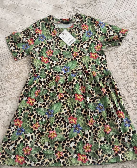 Rochita fete 4-5 ani 104-110 cm bumbac