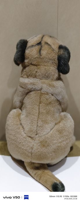 Мягкая игрушка щенок шарпей.