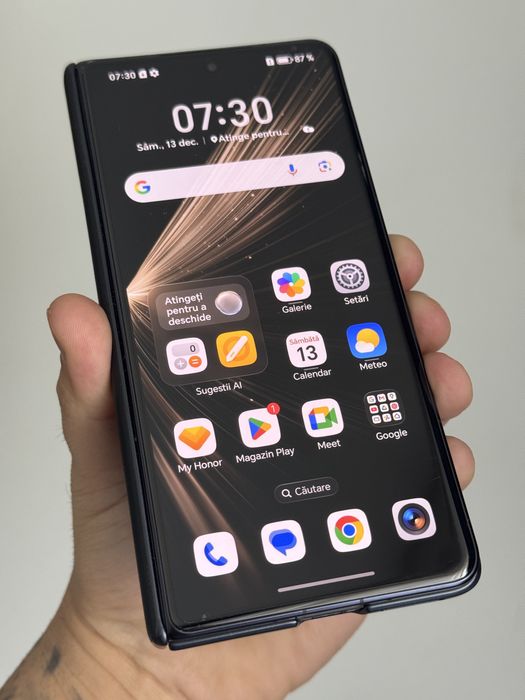 HONOR Magic V5, Dual SIM, 16GB RAM, 512GB, 5G, Black Impecabil