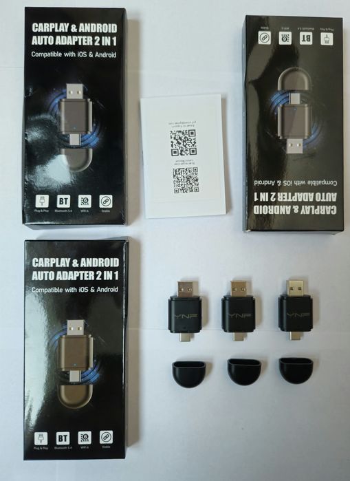 Adaptor  Carplay  & Android  Auto,WiFi,Nou