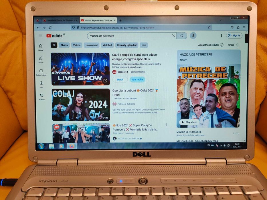 Laptop DELL Inspirion 1525 , 15,6 inch, cu incarcator original