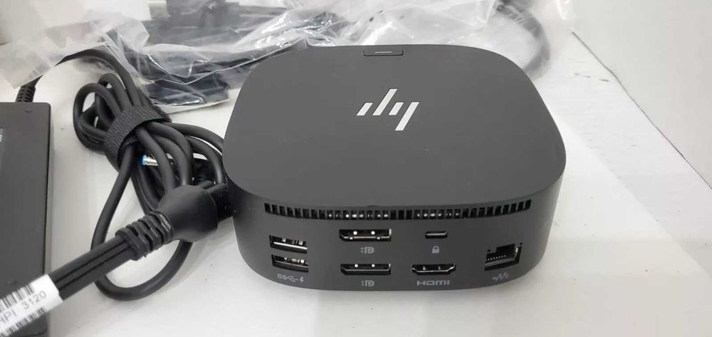 HP USB-C G5 Dock Docking Station Kit With 120W AC Adapter