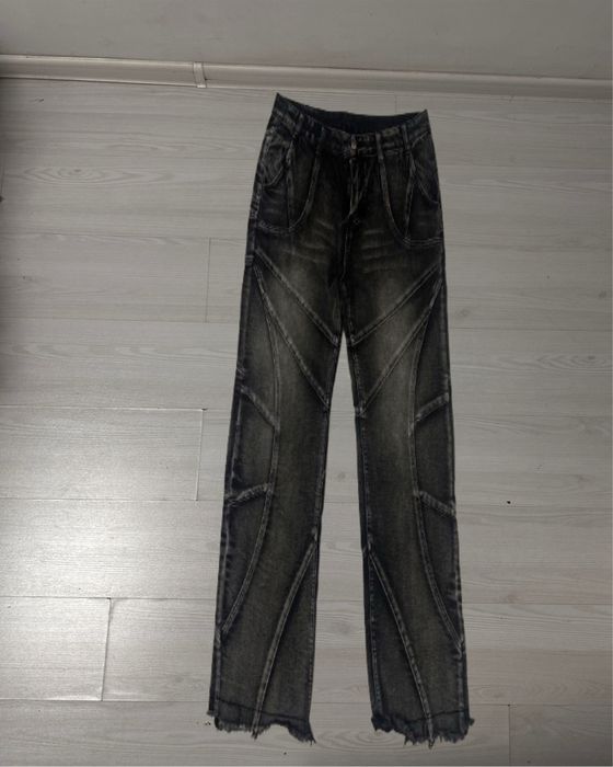 Blugi baggy stil balenciaga,rick owens,vetements