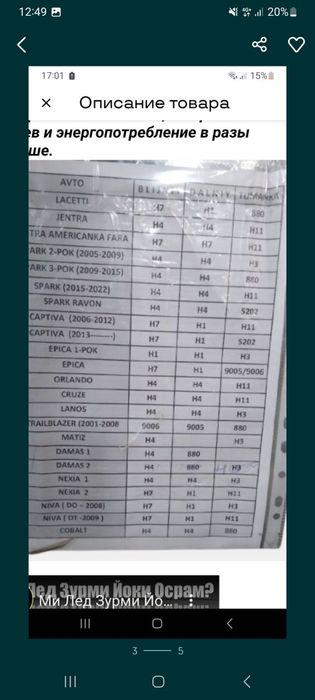 Новый лёд ми лампочка  для автомобиля