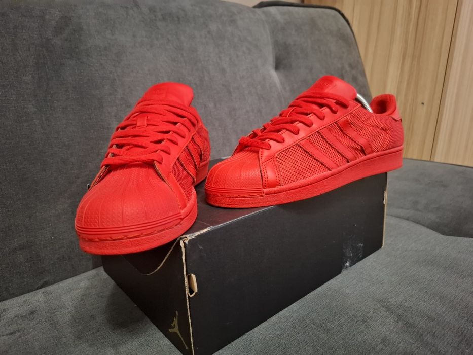 Adidas Superstar Adicolor Scarlet