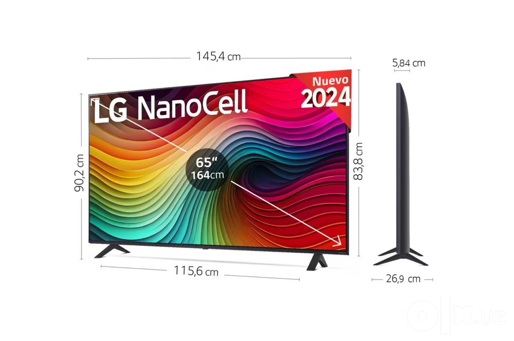 Телевизор LG 65 UT91/ Nano80/ Nano81/ Smart TV LG UHD 2025