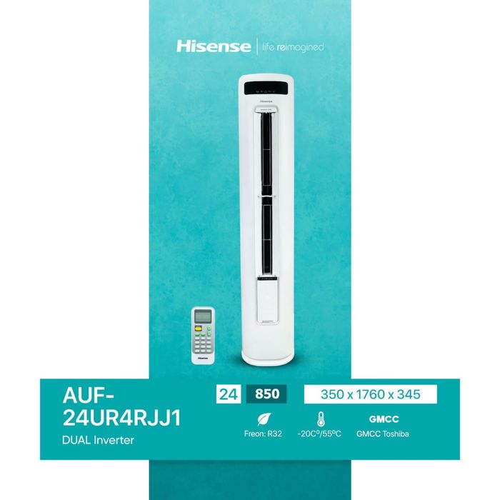 Колонный Кондиционер Hisense 24 Invertor Full A+++