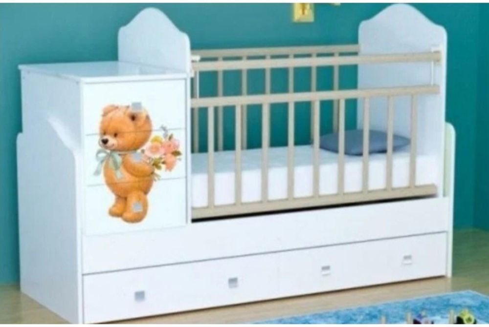 Кроватка детская, трансформер.