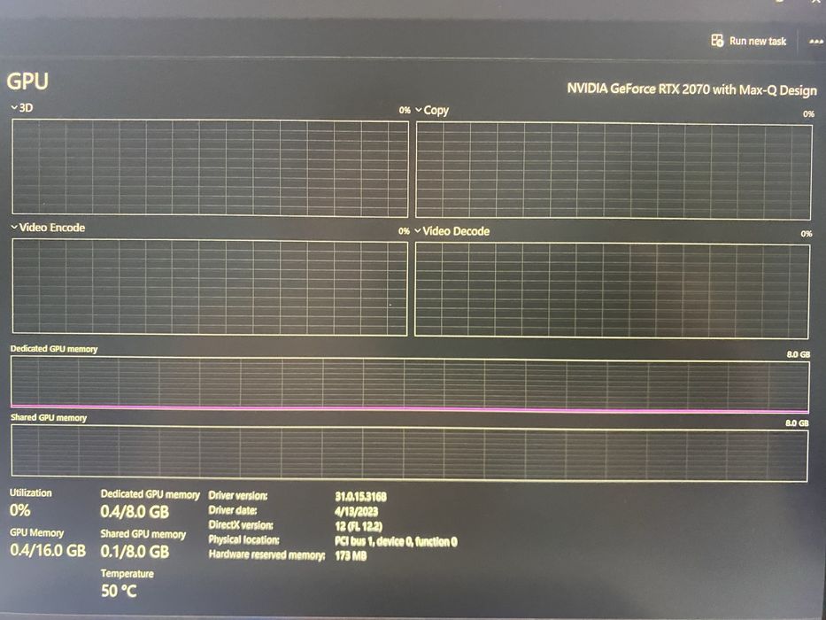 Lenovo Legion Y740 – i7 / RTX 2070 Max-Q 8G / 16GB RAM / 1TB SSD M.2