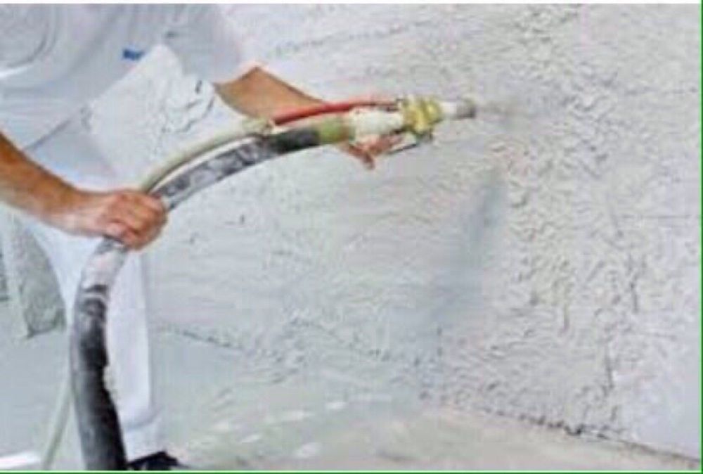 Механизированная штукатурка гипсовая ротбанд