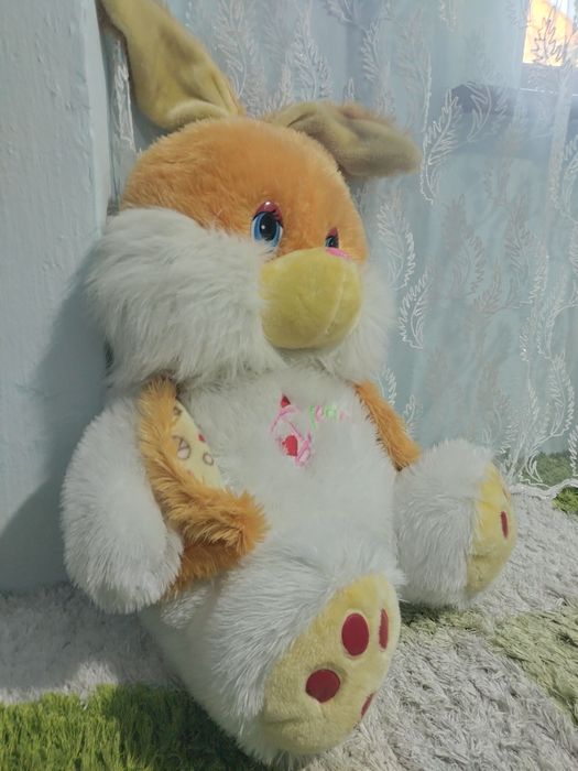 Oʻyinchoq quyon boʻyi 80 sm sovgʻa uchun yaxshi tanlov