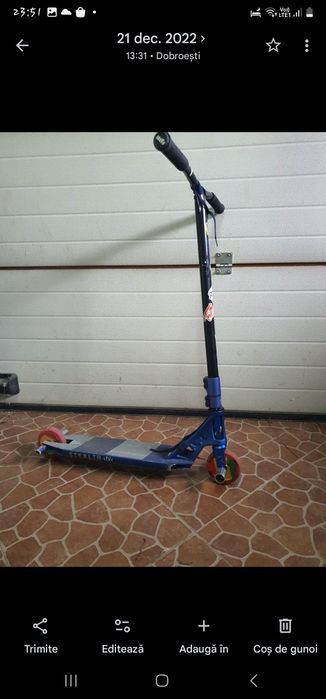 Trotinetă stealth 4 pro, super oferta saptamana asta