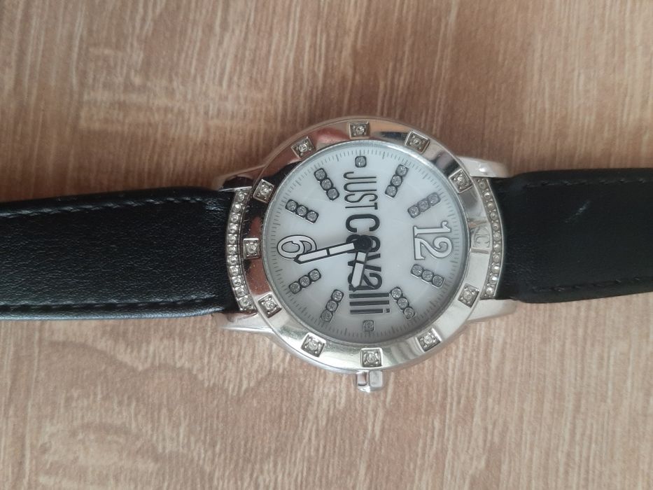 Ceas Damă Just Cavalli Original – Model Fashion cu Cristale – Inox