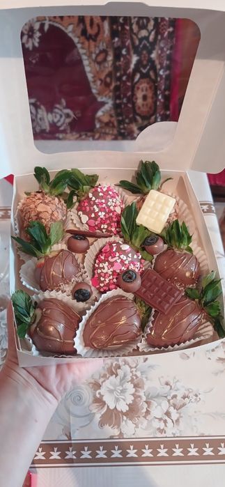 Клубника в шоколаде