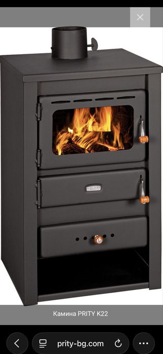 Камина на дърва "Прити"