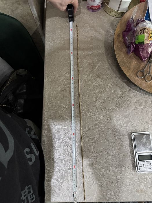 Златно колие 14к 15гр панцер