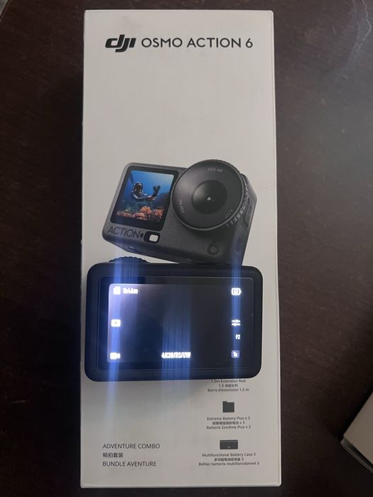 Vand DJI Action 6 Adventure Combo + DJI Mic Mini