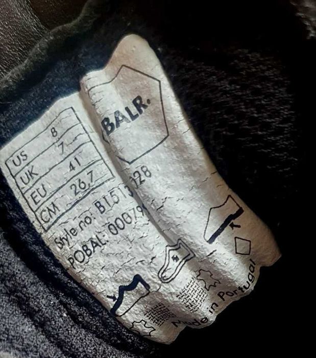 Маратонки кожени BALR