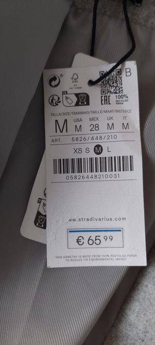 Palton Stradivarius nou