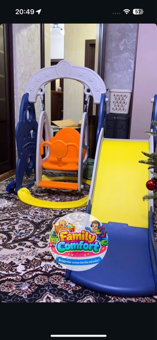 Горка качеля. Доставка установка по Ташкенту БЕСПЛАТНО