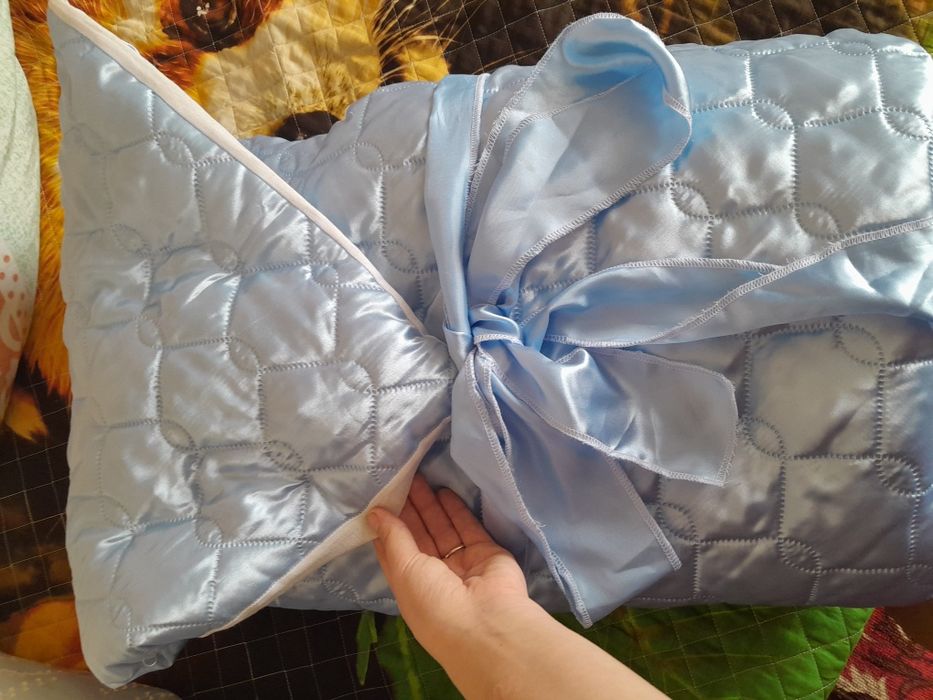 Продам конверт голубого цвета