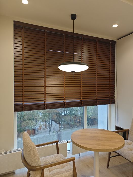 Горизонтальные Деревянные жалюзи Бамбук