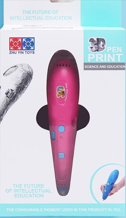 Безпроводная 3д ручка 3D pen Print, с аккумулятором безопасная!!