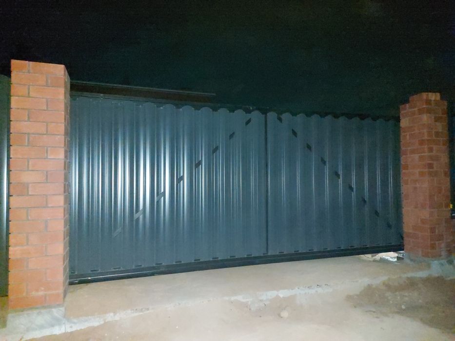 Ворота откатные!