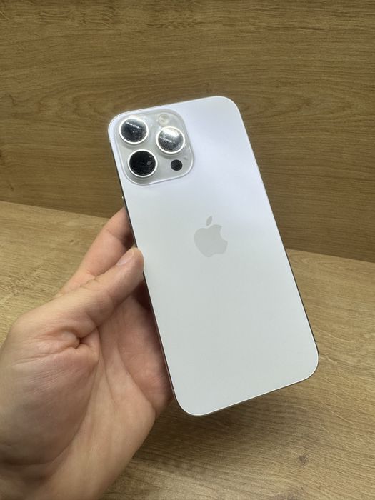 iPhone 16 PRO MAX 256Gb Alb 97% battery life