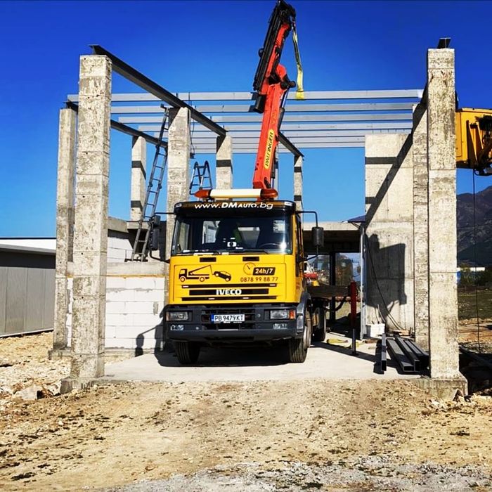 Лицензирана Пътна помощ, услуги с кран