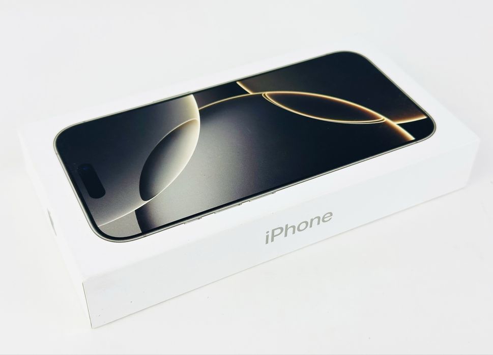 НОВ! Apple iPhone 16 Pro 128GB Natural / Black Гаранция!