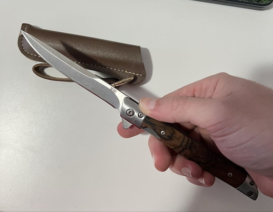 Cutit/briceag deschidere rapida, stil vintage m390