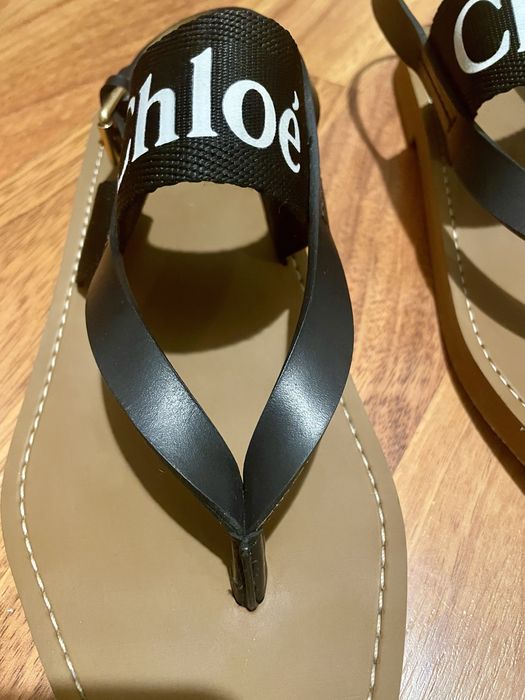 Sandale Chloe Whoody Logo Strap