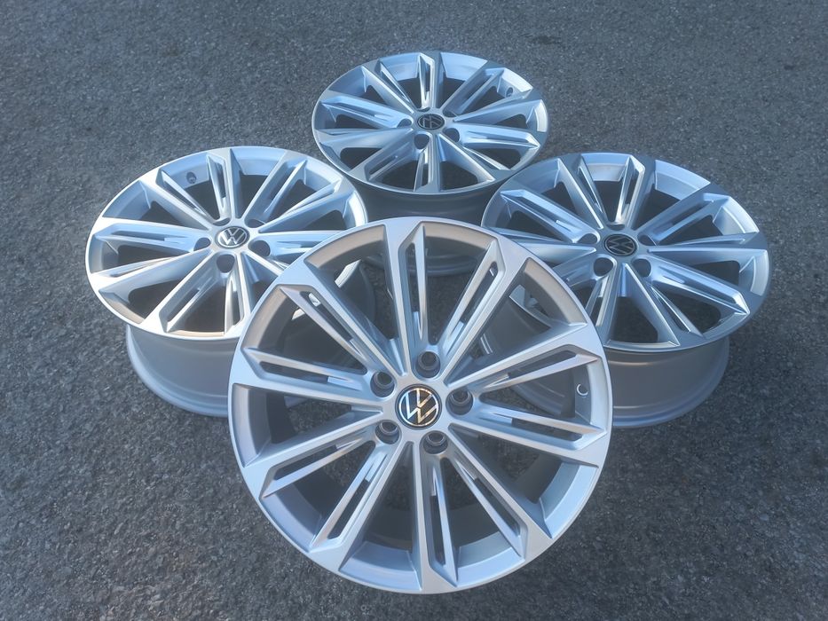 18"Verona 8j et35 Vw Golf Passat Tiguan Touran Caddy T-Roc Seat Skoda Чисто Нови.