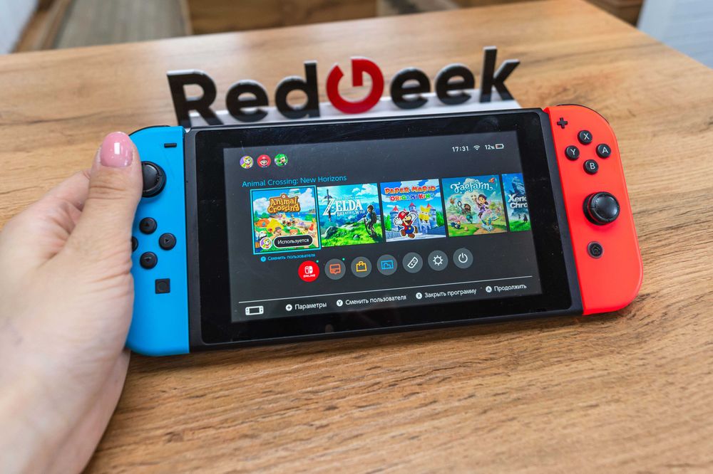Nintendo Switch Rev 2 HAC-001(-01) Рассрочка  Магазин Red Geek