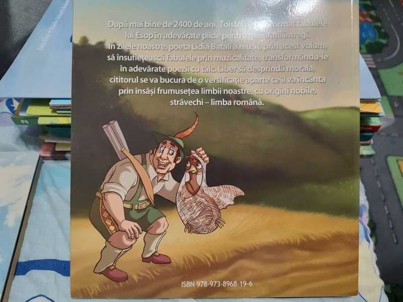 Carte pentru copii - Fabule - Măgarul in piele de leu, Lidia Batali