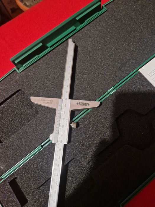 Subler mecanic  de adâncime in cutie 400 mm