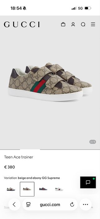 Gucci sneakers 28