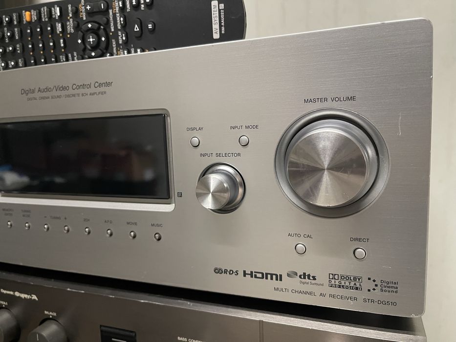 Прекрасен  ресивър SONY STR-DG510 с дистанционно