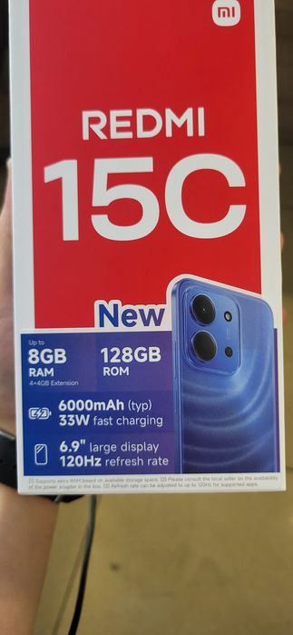 Продам Redmi 15c 8/128gb 2Imei