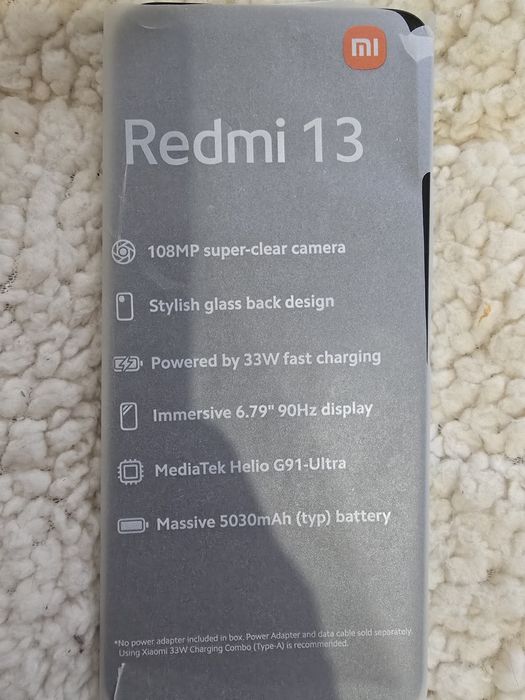 Xiaomi Redmi 13 6GB/128GB НОВ, Ocean Blue