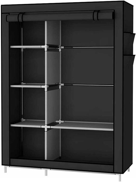 Доставка!Матерчатый шкаф для одежды гардероб тканевый 105x45x170 s10