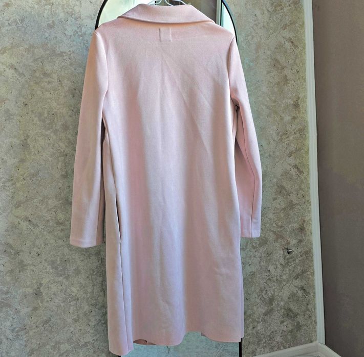 Елегантно ZARA палто Pink, Size S – Soft Girl Aesthetic