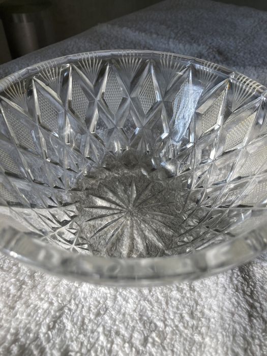 Салатницы хрустальные