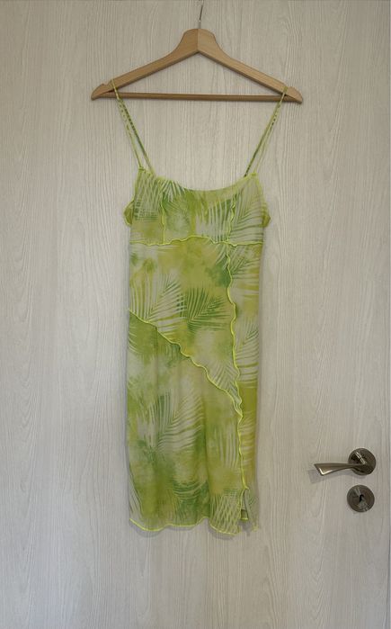 Bershka Рокля Зелена