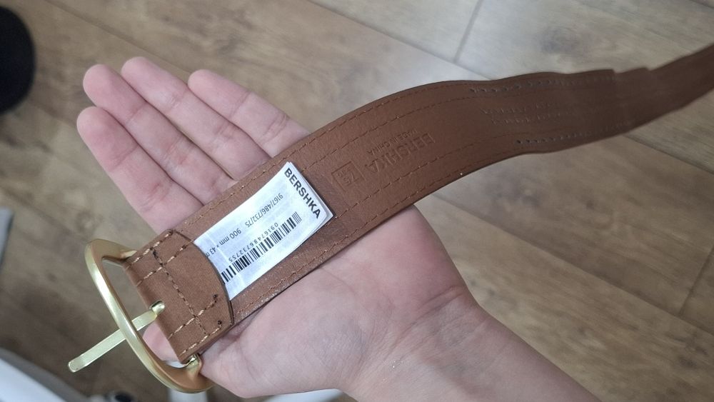Ремень коричневый женский