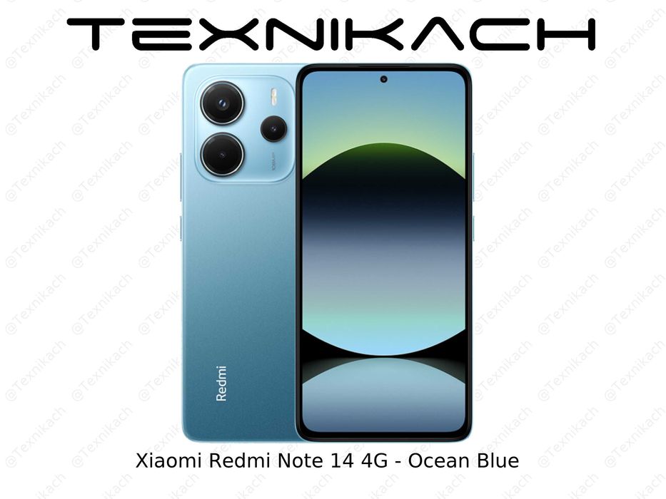 Новый • Xiaomi Redmi Note 14 4G • 6/128 • 8/128 • 
8/256 • Доставка