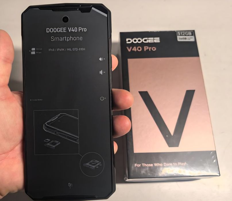 Продавам: Удароустойчив смартфон Doogee V40 Pro 512GB/16GB