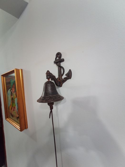 Автентична чугунена камбана Морска котва - Масивна отливка с превъзход